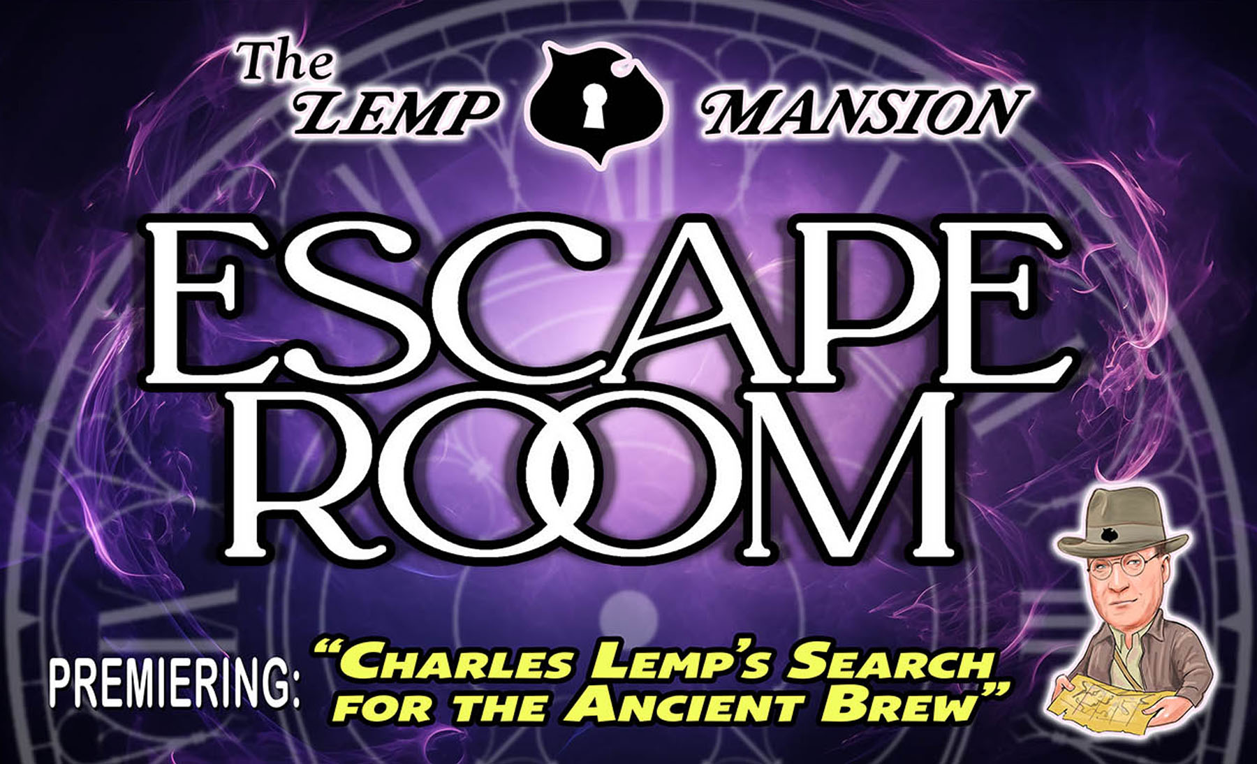 lemp mansion Escape Room logo