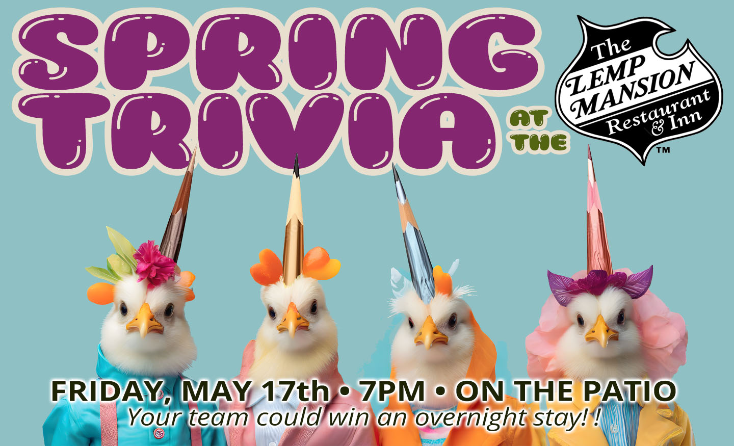 Spring Trivia Night at Lemp Mansion Link