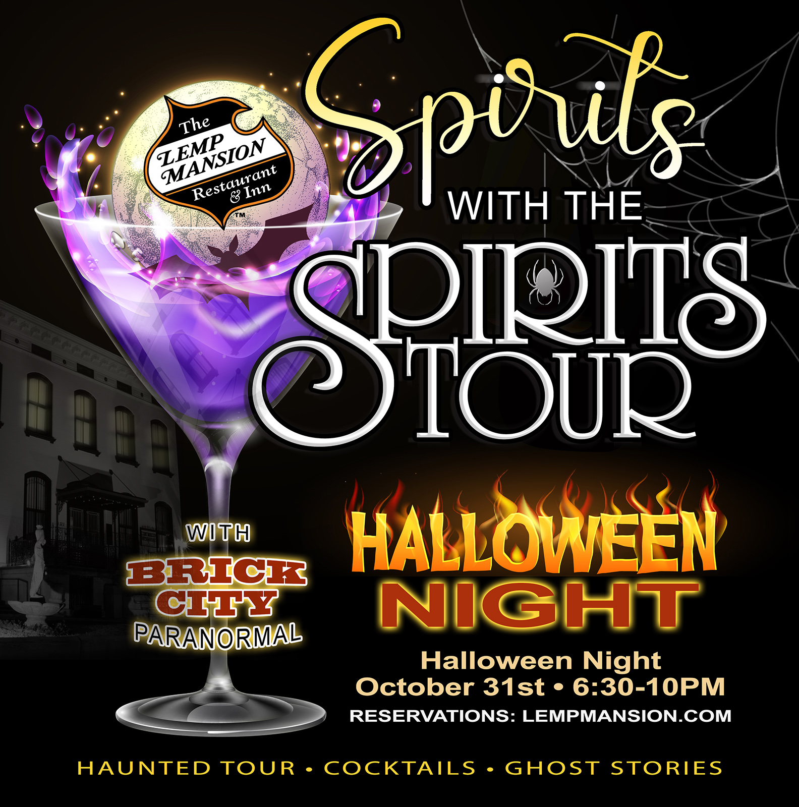 Lemp Mansion Halloween Spirits Tour