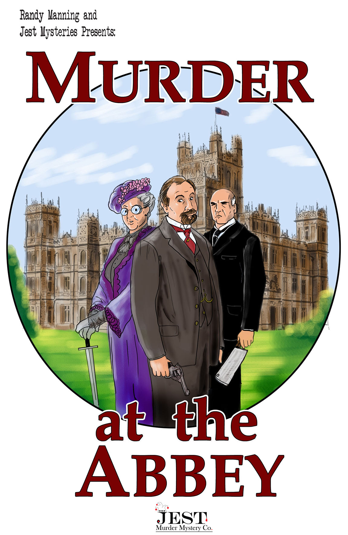 Lemp Mansion show, Murder at the Abbey, Jan 13th - May 6th