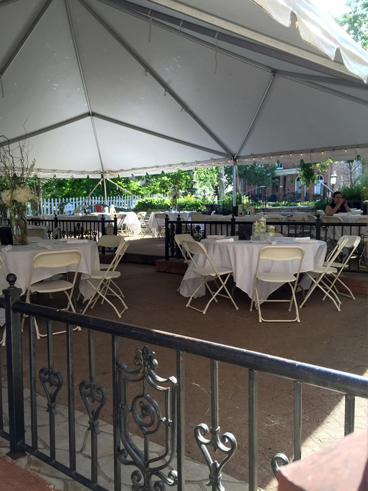 Coach Haus, Tented Patio and Gazebo Photo Gallery
